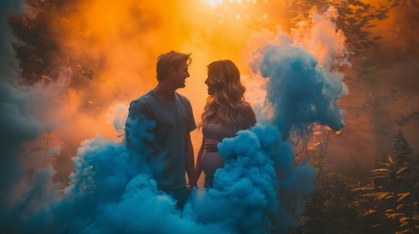 Fumigène gender reveal : annoncez avec panache!