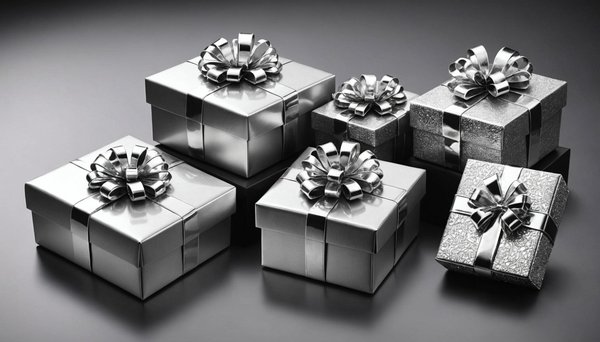Cadeaux en argent : l'élégance intemporelle pour chaque occasion